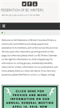Mobile Screenshot of bcwriters.ca